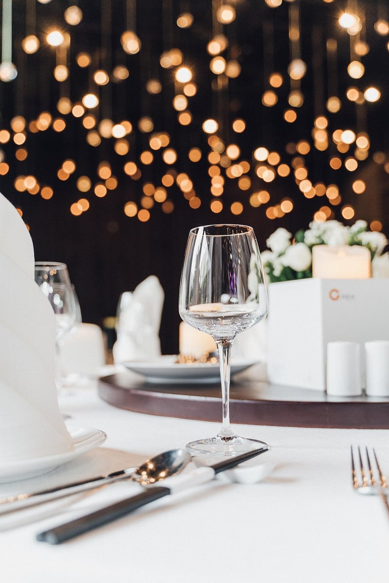 Wedding Table Place Setting